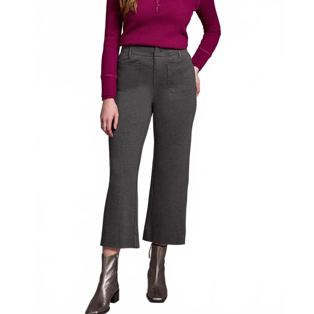 NEW TRIBAL every body capri pants in heather charcoal